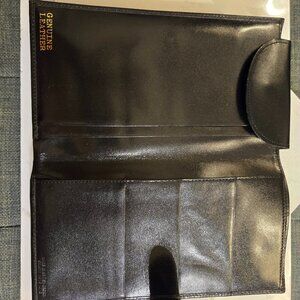 Genuine Leather Black  Wallet Not Used